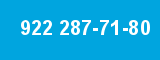 922 287-71-80